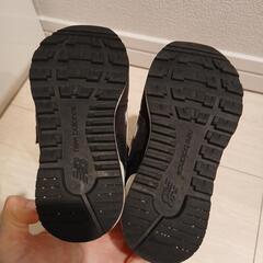 キッズ靴15センチ　幅広めnew balanceの画像
