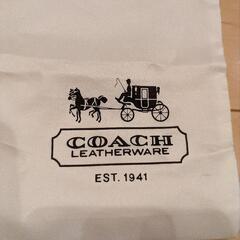 【新品未使用】COACH 巾着の画像