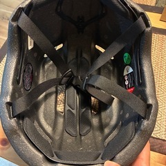 美品 OGK KABUTO 自転車ヘルメット CANVAS-CROSS（マットブラック／M-Lサイズ）の画像