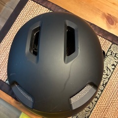 美品 OGK KABUTO 自転車ヘルメット CANVAS-CROSS（マットブラック／M-Lサイズ）の画像