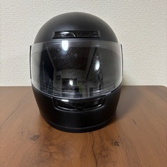 美品/B&B フルフェイスヘルメット バイク ヘルメット フルフェイス マットブラック BB100 SGマーク適合品 フリーサイズの画像