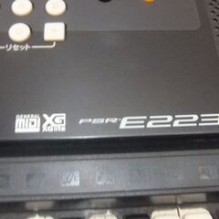 YAMAHA キーボード　PSR-E223　　電子ピアノの画像