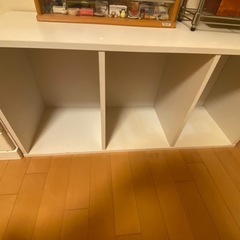 カラーボックス2個の画像