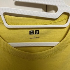 ユニクロ　メンズ半袖Tシャツの画像