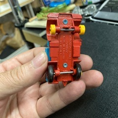 マッチボックス　ミニカートラック　No49　タイヤ2個なし　ジャンク品の画像