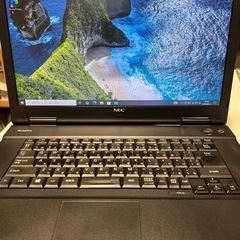ノートパソコン 動作品 ACアダプター付属の画像