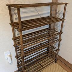 木製棚/シェルフの画像