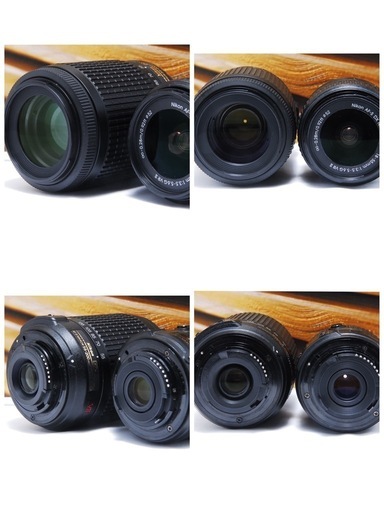 ニコン Nikon D3300 デジタル一眼レフ カメラ　スマホ転送 ダブル