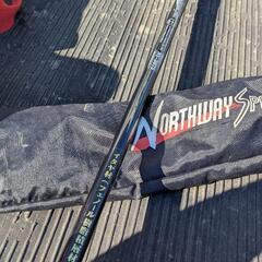 NORTHWAY SPORTS NS-2675 パークゴルフクラブ 右利き用 IPGA認定品 全長 約85cm ケース付属 中古の画像