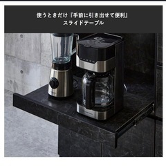 BLACK大理石調キッチンカウンター
の画像