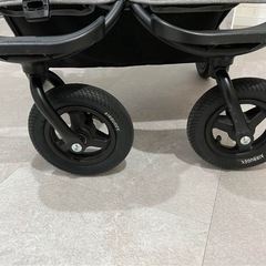 【美品】エアバギー　ココダブル　EX フロムバース　アースグレー 付属品多数の画像