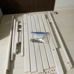木製ハンガーラック（解体済み）（8/27まで）の画像
