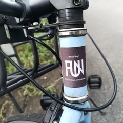 ★お届け可!!★ FUN "whitch way" 700C前後 ノーパンクタイヤ ピストバイク の画像