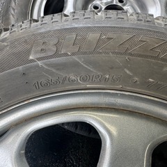 【格安タイヤホイール‼️】ブリザックVRX165/60/15　4本‼️の画像