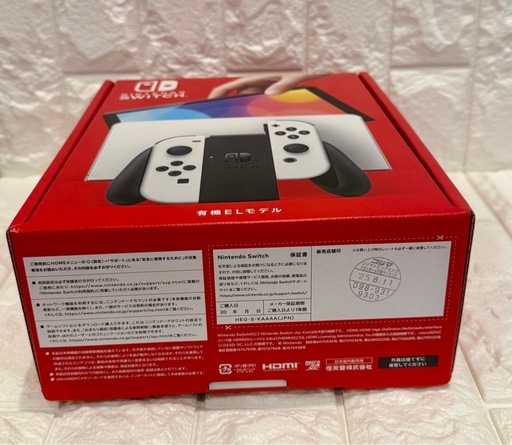 新品未使用未開封✨保証書有り✨Nintendo Switch 有機EL