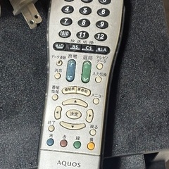 シャープ液晶テレビ2009年製の画像