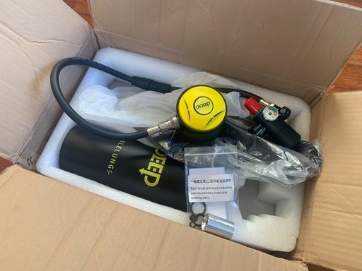 DIDEEP X4000 Pro 1L ダイビングタンクセット