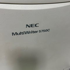 美品！使用少！NEC カラーレーザープリンター5750C　5750Cの画像