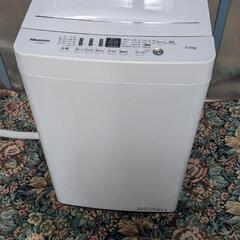 配送無料 お手頃洗濯機!!5.5kgの画像