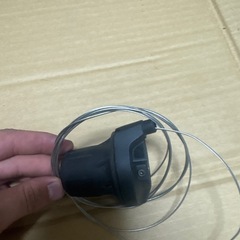 SHIMANOシフターワイヤー付きの画像