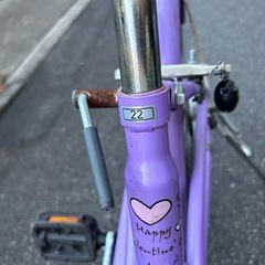 子供用自転車の画像