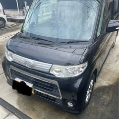 L375S タントカスタム　カスタムX 後期　黒　修復無し　ノーマル車の画像