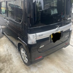 L375S タントカスタム　カスタムX 後期　黒　修復無し　ノーマル車の画像
