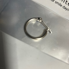 片耳用、シルバーピアス🤗‼️の画像