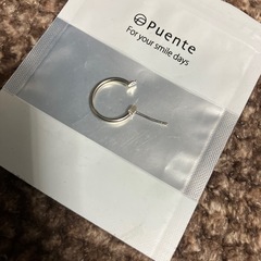 片耳用、シルバーピアス🤗‼️の画像