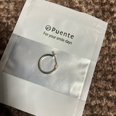 片耳用、シルバーピアス🤗‼️の画像