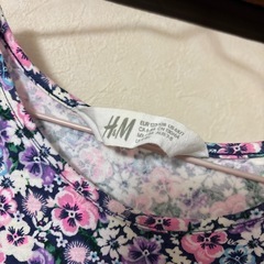 H&M ワンピース130cmの画像