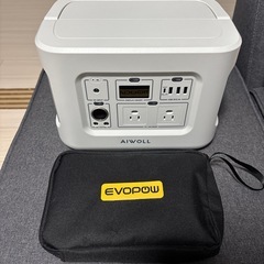 車中泊セット　リビング　ポータブル電源の画像