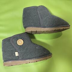 16cm　ムートンボアブーツ　tete a teteの画像