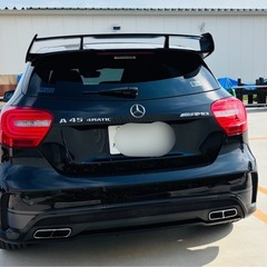200台限定メルセデスベンツAMG A45 エディション1  黒色W176 2.0リッター 360ps RECARO純正オプションセミバケットシートの画像