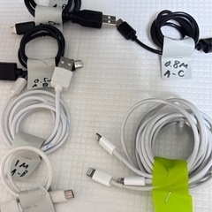 USBコード　ケーブル9本セット　の画像