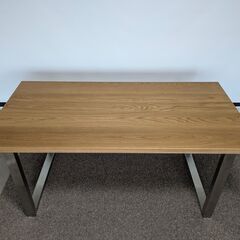 【極美品】無垢材デスク 幅1500㎜ ホワイトオーク ※天板のみは60,000円の画像