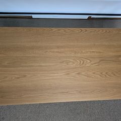 【極美品】無垢材デスク 幅1500㎜ ホワイトオーク ※天板のみは60,000円の画像