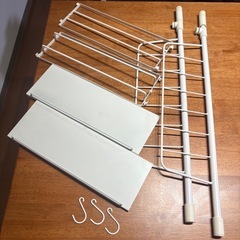 突っ張りキッチンラックの画像