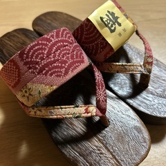 浴衣用下駄ゲタの画像