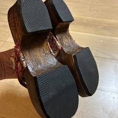 浴衣用下駄ゲタの画像