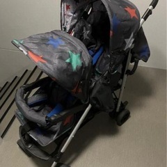 2人乗りベビーカーの画像