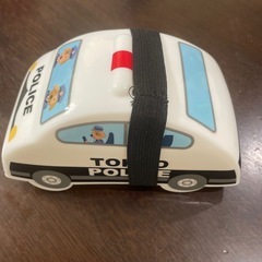 パトカーお弁当箱の画像