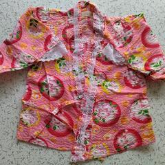 女の子 浴衣 95サイズ 未使用の画像