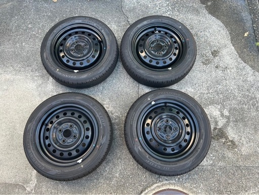 【新車外し/美品】155/65r14タイヤ・ホイール セット