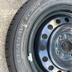 【新車外し/美品】155/65r14タイヤ・ホイール セットの画像