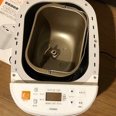 二、三回使用 twinbird BM-EF36ホームベーカリー　1.5斤の画像