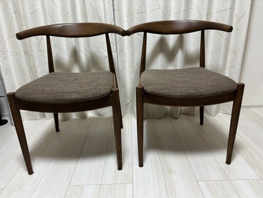 ニトリ　Nコレクション　ダイニングチェア　２脚セット