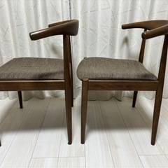 ニトリ　Nコレクション　ダイニングチェア　２脚セットの画像