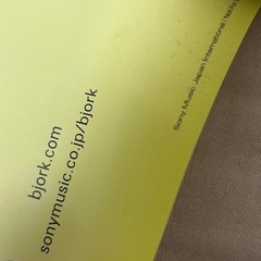 【非売品】bjork ビョーク『Vulnicura』ポスター　未使用品の画像