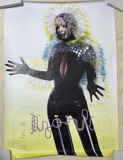【非売品】bjork ビョーク『Vulnicura』ポスター　未使用品 非売品】bjork ビョーク『Vulnicura』ポスター 未使用品